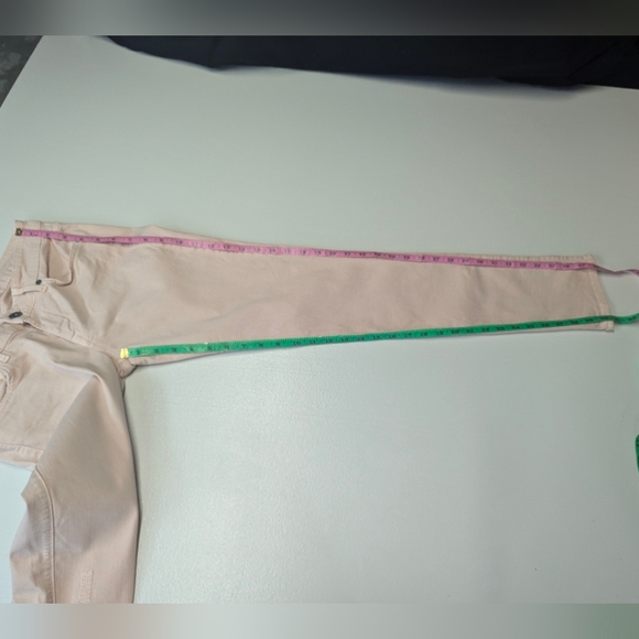 Rich & Skinny Size 26 Pink Taupe Straight Leg Jeans - Picture 10 of 13